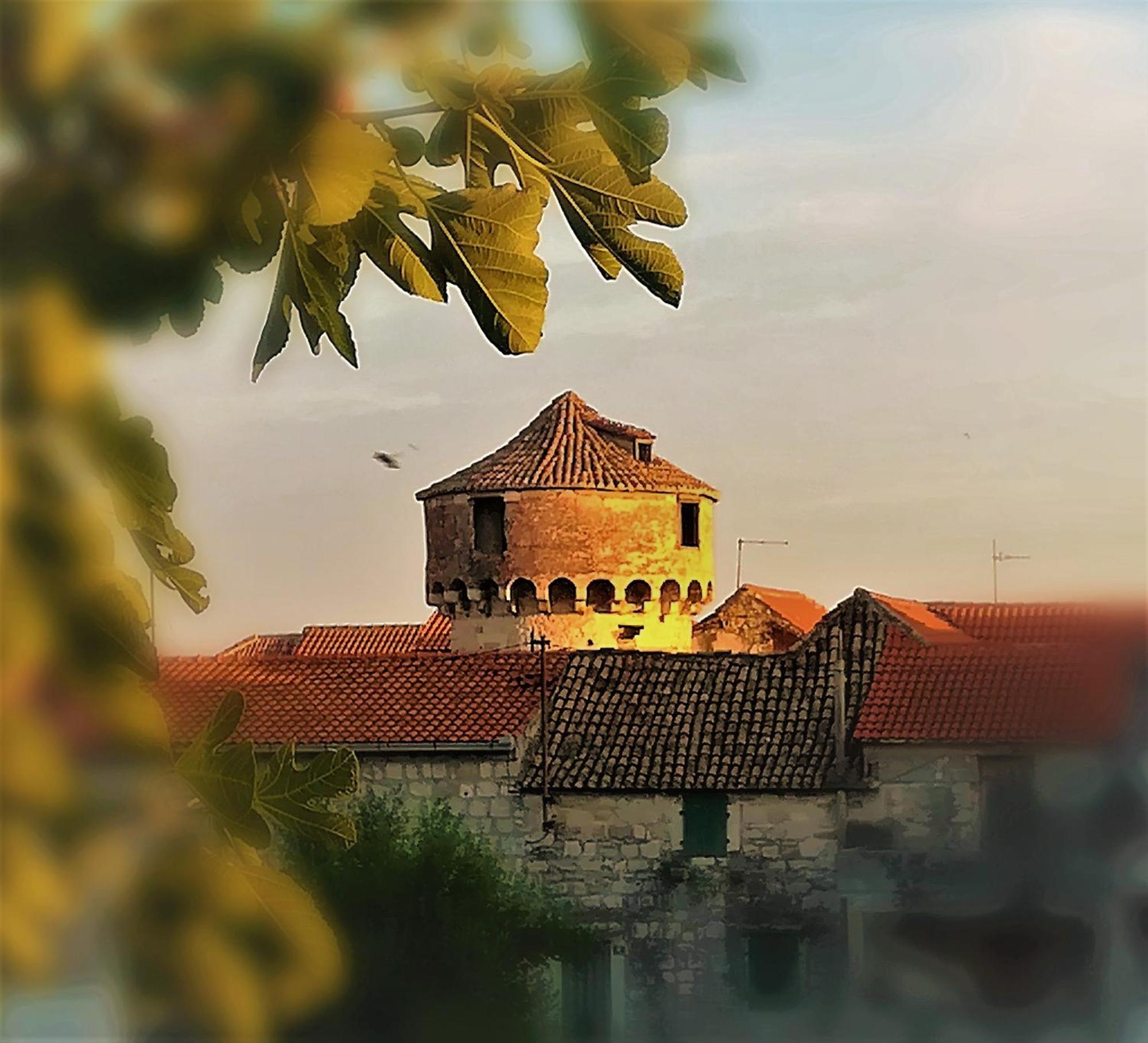 Dida Roko, Rustikalni Apartman S Terasom Kaštela Exterior foto